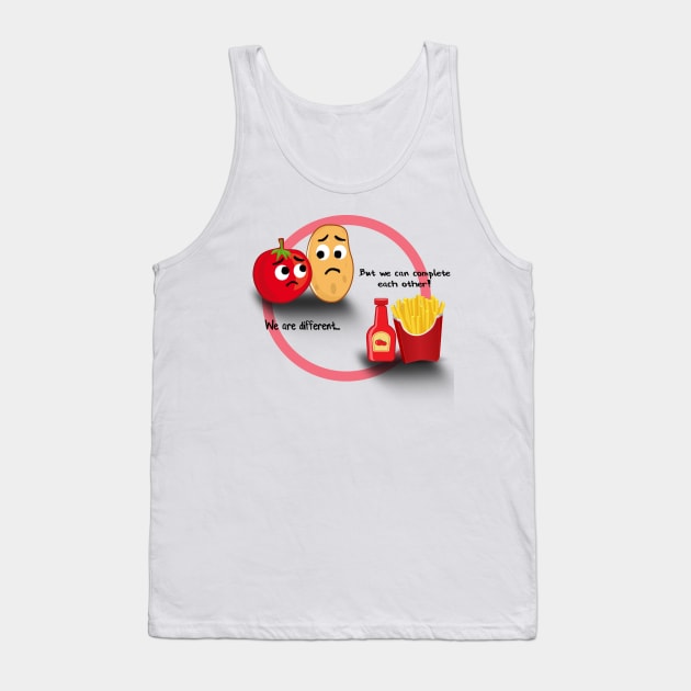 Tomato and Potato Tank Top by johnmerry